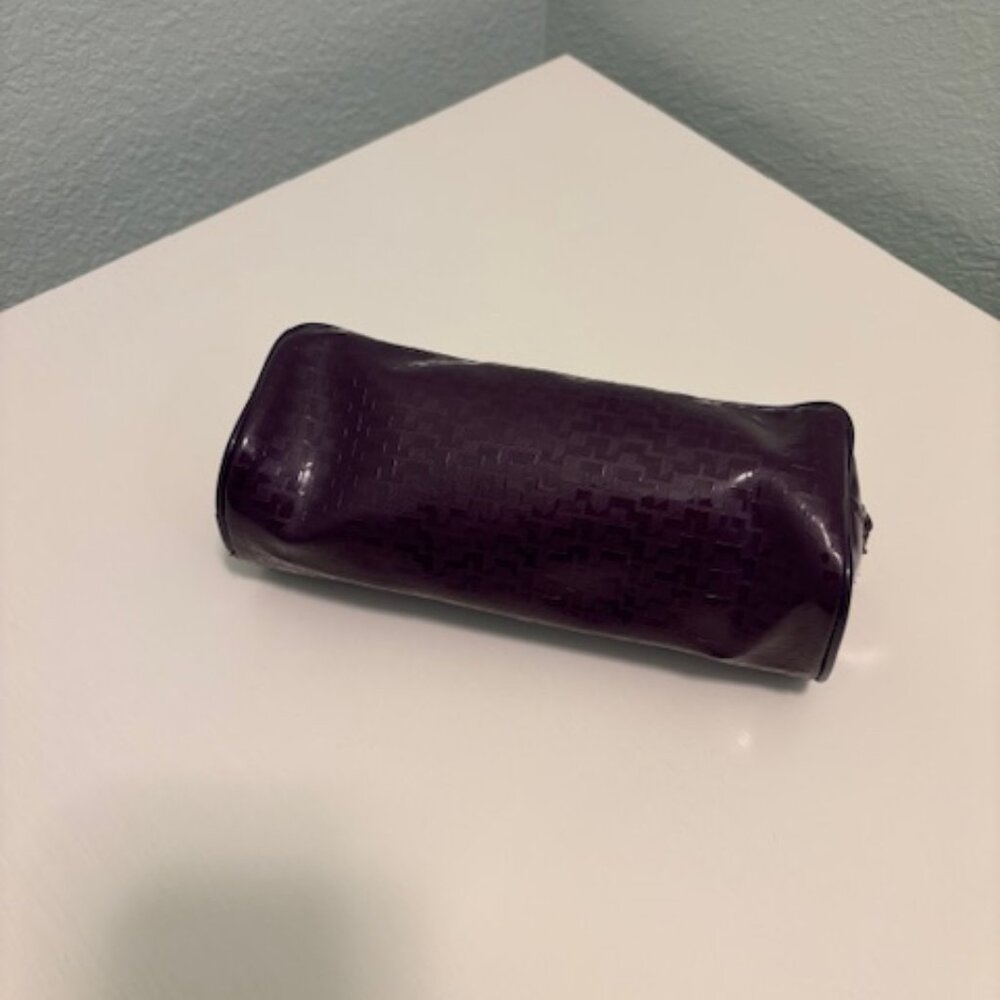 Purple Clinique Cosmetics Bag - NEW! Stylish and washable - great for travel!